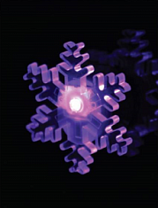 купить Ночник на присоске Космос Снежинка 1LED SL104 Фигурки