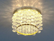 купить Точечный светильник Elektrostandard 7248 золото прозрачный G9 Встраиваемые