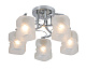 Люстра ламповая LINVEL LV 9442/5 Деби хром E27 60W*5 купить Ламповые люстры