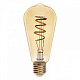 Лампа светодиодная General GLDEN-ST64SS-7-230-E27-2700 золото филамент декор купить Ретро