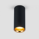 Точечный светильник Elektrostandard DLR030 12W светодиоды черный матовый золото купить Точечные светильники