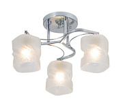 купить Люстра ламповая LINVEL LV 9442/3 Деби хром E27 60W*3 Ламповые люстры