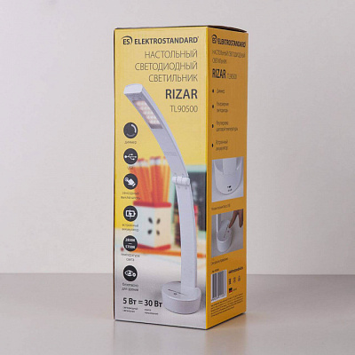 Лампа настольная светодиодная Elektrostandard TL90500 Rizar белый 5W купить Светодиодные