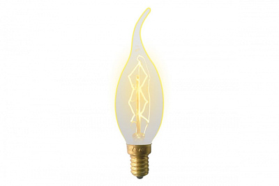 Лампа UNIEL IL-V-CW35-60/GOLDEN/E14 ZW01 (Эдисон) купить Ретро