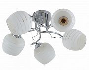 купить Люстра ламповая LINVEL LV 9291/5 Хилари Хром E27 40W *5 Ламповые люстры