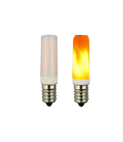 купить Лампа св/д Имитация пламени Ecola TFBELC T25 1W E14 Flame Цветные
