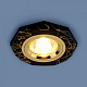 Точечный светильник Elektrostandard 2040 черный золото MR16 GU5.3 купить Точечные светильники