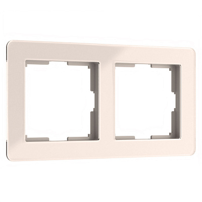 Рамка 2 поста Werkel Acrylic W0022743 айвори купить Werkel  Рамки
