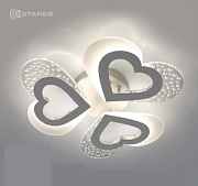 купить Люстра светодиодная Estares Room Love 50W, 5000lm, 3000-6000K, 430x70, ПДУ, управление со смартфон Светодиодные люстры