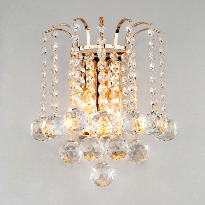 Бра EUROSVET 3299/2 золото Е14 60W *2 купить Бра