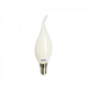 Лампа светодиодная General GLDEN-CWS-M  8W E14 2700K свеча на ветру филамент матовая купить Светодиодные