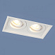 Точечный светильник Elektrostandard 1071/2 белый MR16 *2 GU5.3 купить Точечные светильники