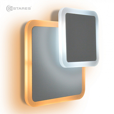 Бра Estares R-185-WHITE Geometria Square светодиоды 12W купить Бра