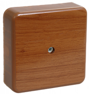 купить Коробка распаячная IEK КМ41219-05 дуб с клеммн 100*100*29 Коробки монтажные
