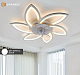 Люстра с вентилятором Estares Fan Flover 92W+18W R-APP-770*120 WHITE/WHITE до 20 кв.м купить Светодиодные люстры