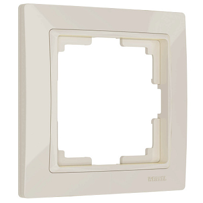 Рамка 1 пост Werkel WL03-Frame-01 слоновая кость basic W0012003 купить Werkel  Рамки