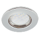 Точечный светильник Ecola DL90 MR16 хром купить Встраиваемые