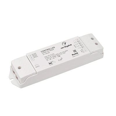 Контроллер 12-24В 240-480Вт Arlight SMART-K2-RGBW (4*5A) 022668 купить Управление светом (проф)