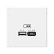 Розетка USB A+тип-C 45Вт  ArtGallery белая SE GAL000129 купить ArtGallery