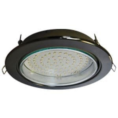 Точечный светильник Ecola GX70 H5 черн хром купить Встраиваемые
