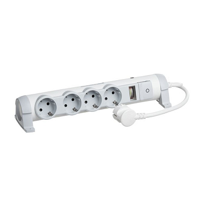 Сетевой фильтр Legrand 694643 4роз. з/к 3м купить Сетевые фильтры