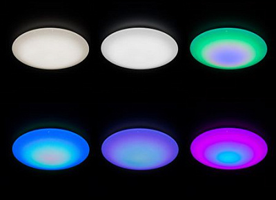 Lumin'Arte Светильник св/д CLL0260WRGB-Supernova 60W 3000-6000K RGB+ПУЛЬТ купить Светодиодные люстры