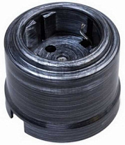 купить Розетка з/к Бирони B1-101-11 серебряный век пластик БИРОНИ пластик