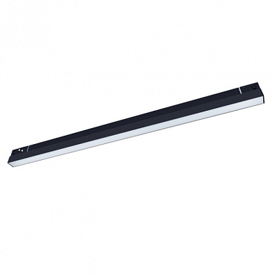 Магнитный трековый светильник  Arte Lamp LINEA A4693PL-1BK 20W 48V чёрный 2700-6000K купить Управляемые магнитные трековые светильники