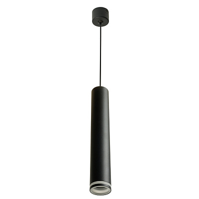 Подвес Feron ML1008 LUNA по лампу MR11 GU10 D40*H250 черный 51377 купить Подвесные светильники