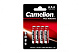Э/п Camelion LR03 Plus Alkaline BL4   48/1152 купить Батарейки, Аккумуляторы, з/у