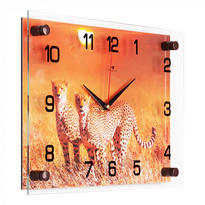 Часы настенные 21Век 2535-075 "Сафари" купить Часы