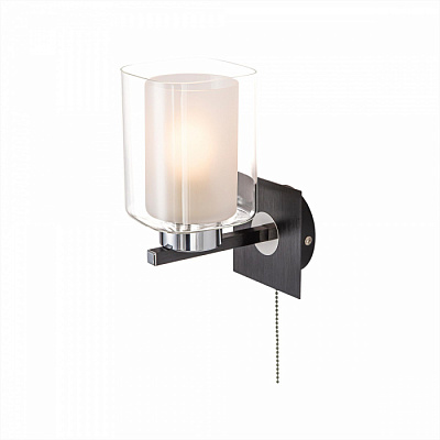 Бра CITILUX CL111311 Диез черный Е27 75W с выключателем купить Бра