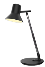 купить Лампа настольная светодиодная CAMELION KD-802 C02 черный 8W телескопическая стойка 3-4-6K, диммер Настольные