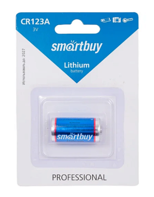 Батарейка SMARTBUY CR123A/1B купить Батарейки, Аккумуляторы, з/у