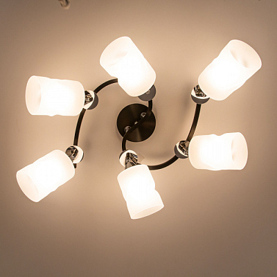 Люстра ламповая CITILUX CL119261 Сиерра  E27 75W *6 купить Ламповые люстры