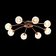 Люстра потолочная Citilux Юджин CL521181 Хром Матовый купить Ламповые люстры