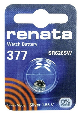 Батарейка Renata R377 (SR626SW) G4 BL1 купить Батарейки, Аккумуляторы, з/у