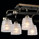 Люстра потолочная Citilux Каппа CL150181 Бронза Холст купить Ламповые люстры