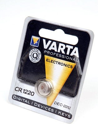 Батарейка литиевая CR1220 Varta 1*BL 3V купить Батарейки, Аккумуляторы, з/у