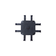 купить Коннектор X-образный для ультратонких шин Redigle RG-MCPJX-A черный Ультратонкая трековая система