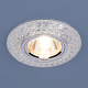 Точечный светильник Elektrostandard 2180 прозрачный MR16 GU5.3 с LED подсветкой купить Встраиваемые