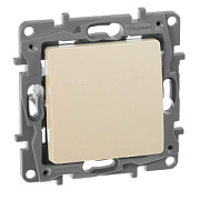 купить Переключатель 1 клавишный Legrand Etika 672305 Крем Legrand Etika