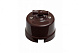 Выключатель 1кл проходной керамика коричневый Бирони В1-201-02 купить Керамика