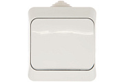 купить Выключатель 1 клавишный IP44 SE Lexel Этюд Белый BA10-041b  IP44 - IP56