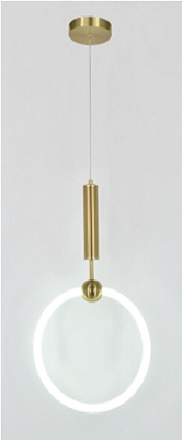 Подвесной светильник Linvel MS 1174/1 Онис 21W Латунь 3000K IP20 1638Lm купить Подвесные светильники