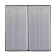 Переключатель 2 клавишный Werkel WL02-SW-2G-2W глянцевый никель купить Werkel