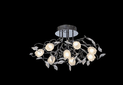 Люстра ламповая LINVEL LV 8303/8 хром   G4 12V 20W* 8 купить Ламповые люстры