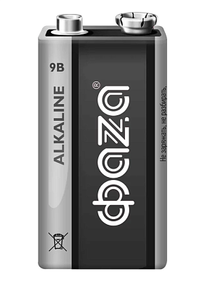 Батарейка 6LR61 ФАZА 9V Alkaline купить Батарейки, Аккумуляторы, з/у