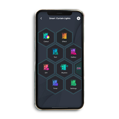 Занавес УМНЫЙ RGB ЭРА ERASG-02 2*2м мобильное приложение, пульт купить Гирлянды