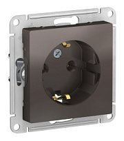 купить Розетка с заземлением AtlasDesign Мокко SE ATN000643 AtlasDesign